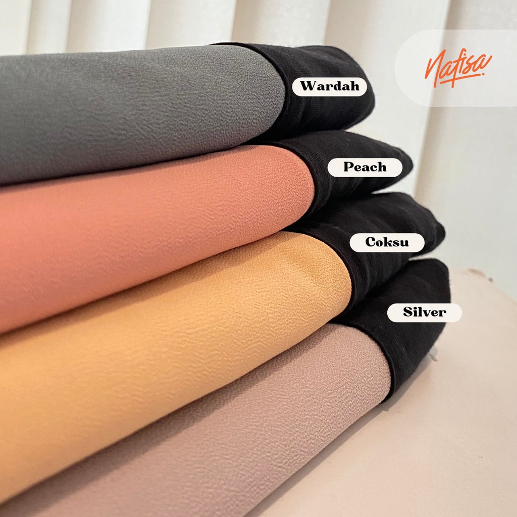 Nafisa Pashmina Inner Instan - Hijab Pasmina Ciput 2in1 Premium