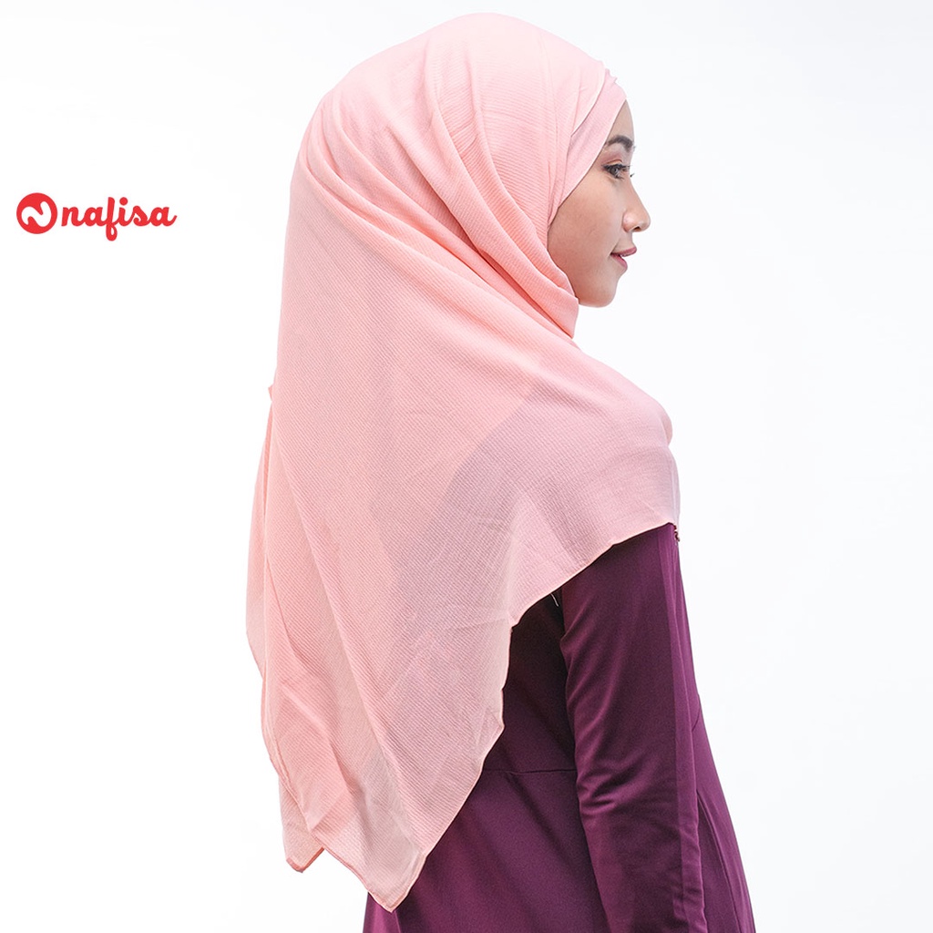 Nafisa Feyza Pastan Edeline | Pashmina Instan Dewasa Bahan Woven Diamond Crepe