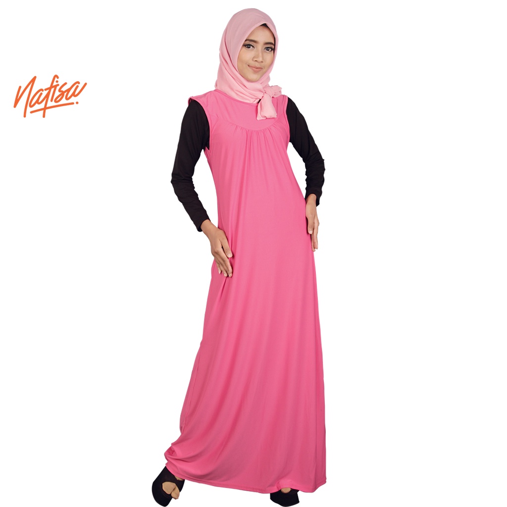 Nafisa Inner Basic Silvia - Inner Tanpa Lengan Baju Dalaman Basic