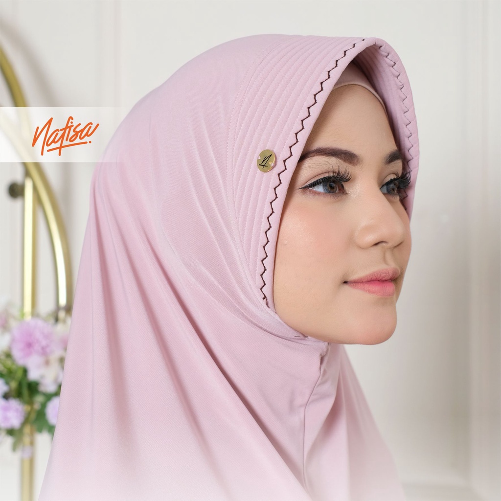 Nafisa Belvana - Jilbab Instan Jumbo Syar'i (Size L & XL)