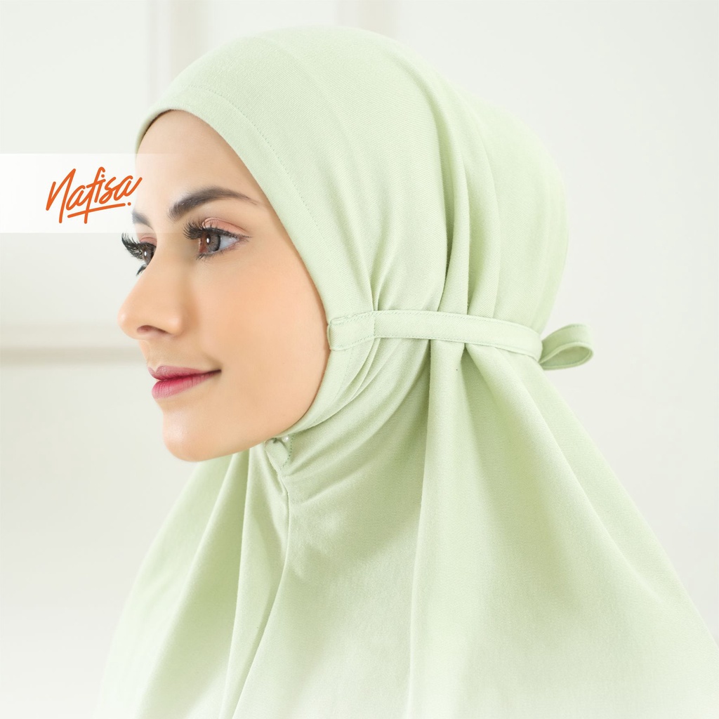 Nafisa Hijab At Home Premium - Kerudung Instan Kaos Tali Kekinian