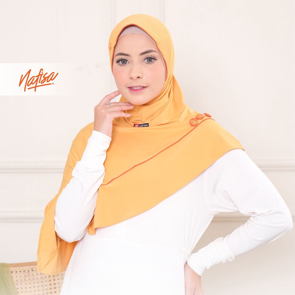 Nafisa Adelia - kerudung Instan Bergo - Hijab Instan Pet Stella