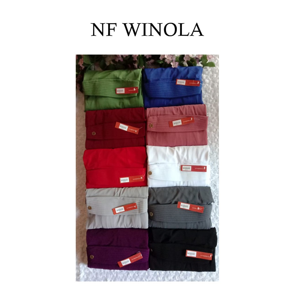 Nafisa Winola - Jilbab instan jumbo
