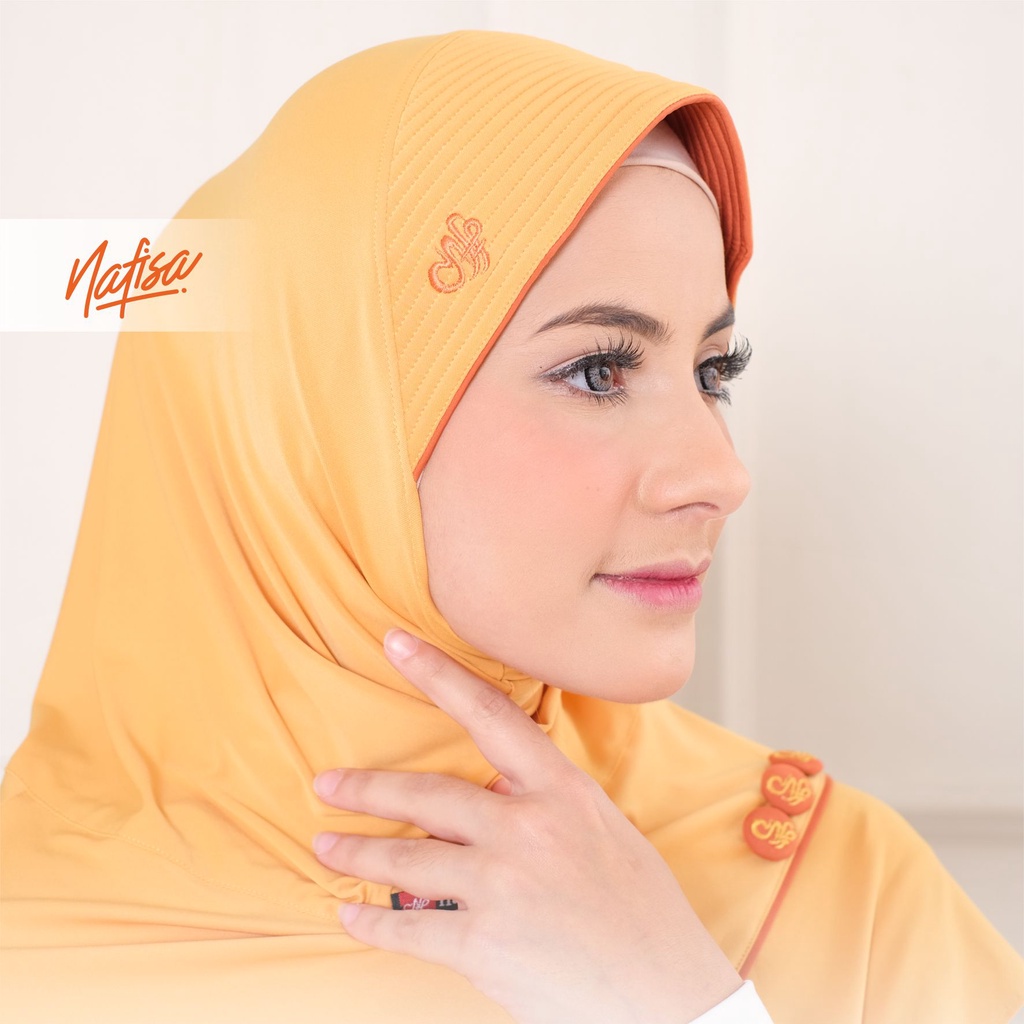 Nafisa Adelia - kerudung Instan Bergo - Hijab Instan Pet Stella