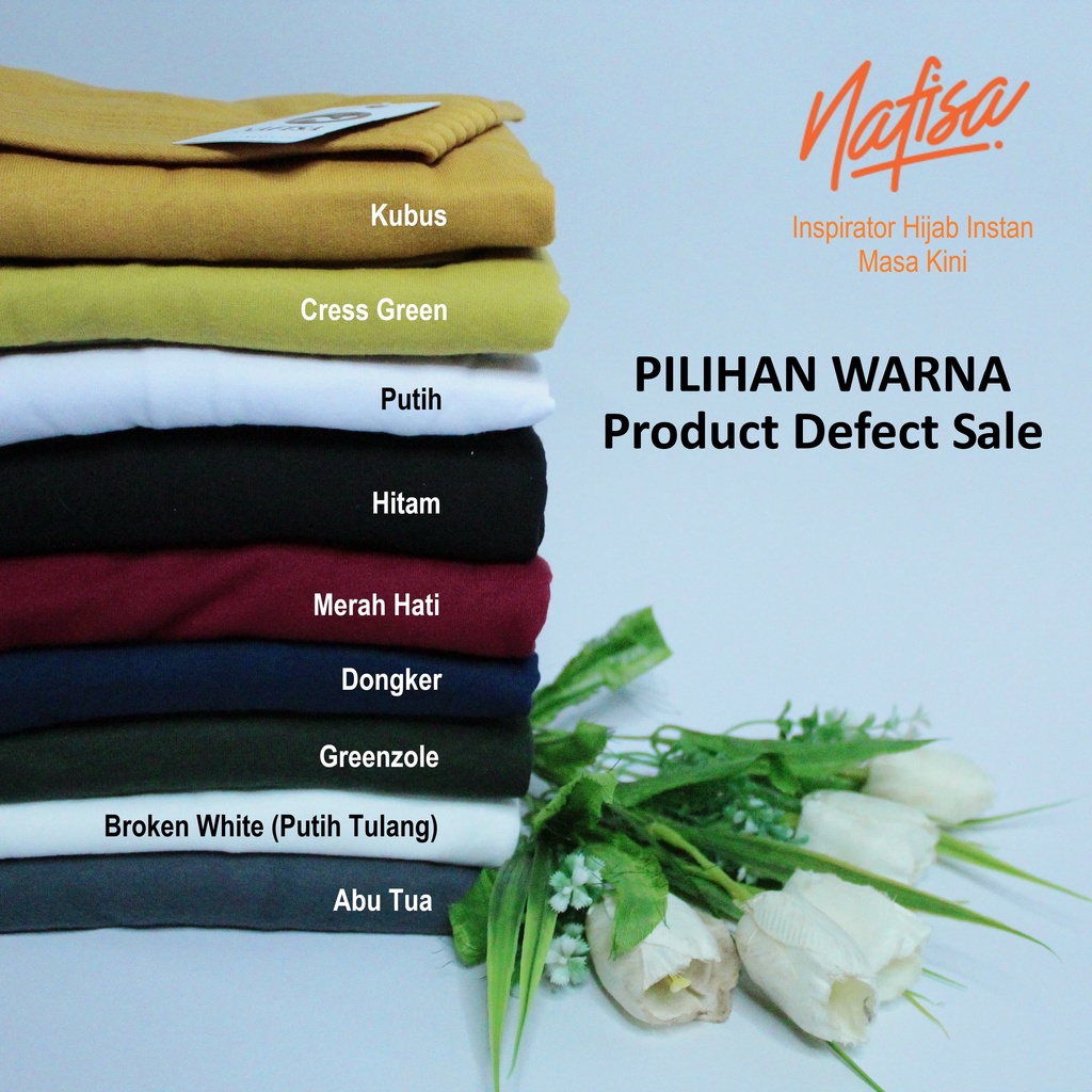 Nafisa Special LIVE - Hijab Promo Grade B / Defect Sale 1