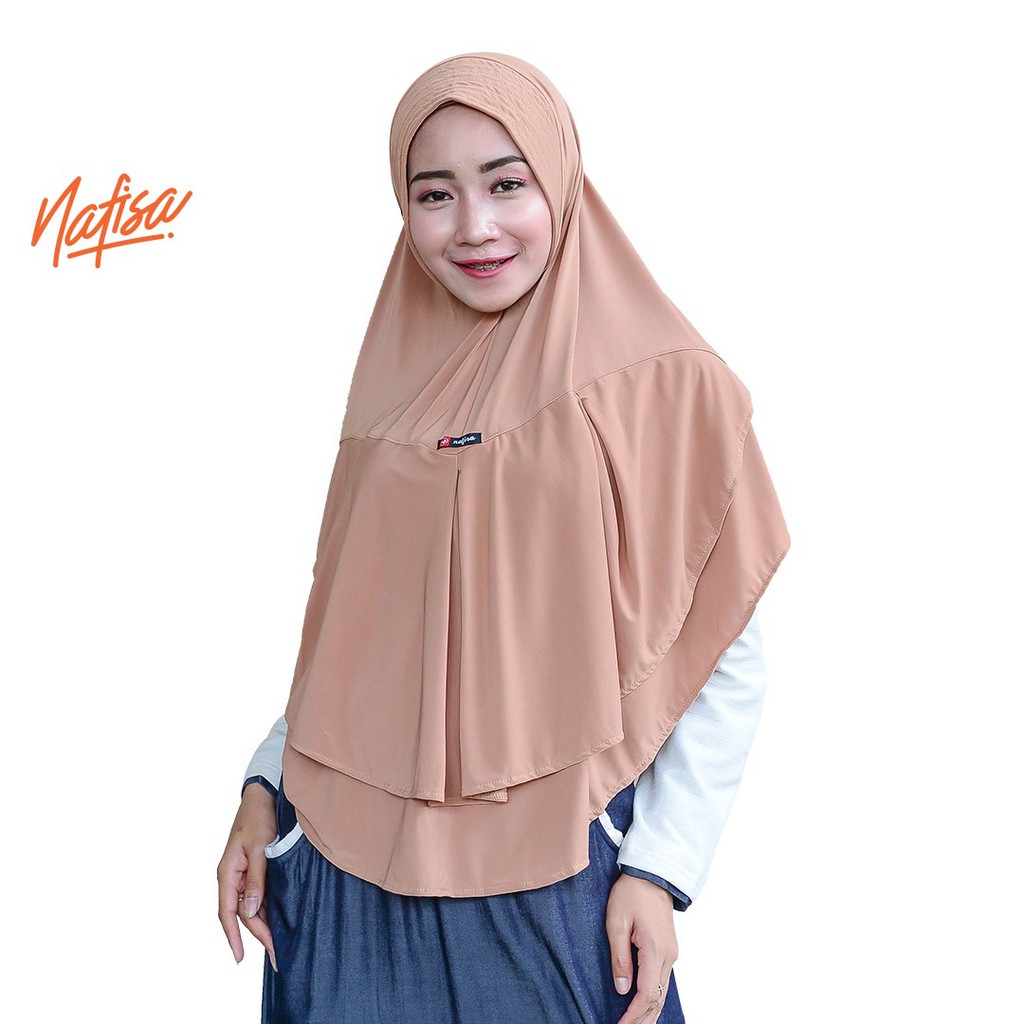 Nafisa Abella Yess - Hijab Instan Pet Antem - Jilbab Bergo Simple Premium