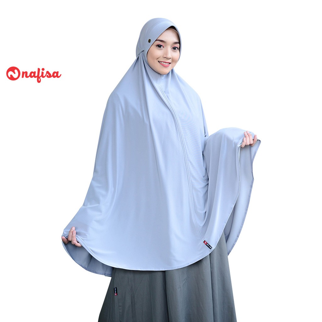 Nafisa Sifabela Yess | Jilbab Instan Syar'i Jumbo | Khimar Bergo Jumbo Syar'i