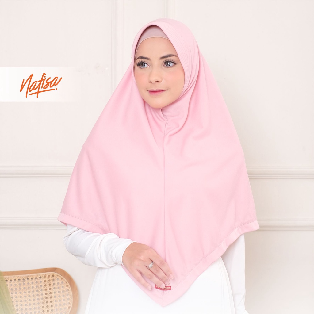 Nafisa Belvana Reguler - Jilbab Instan Jumbo Syar'i Size Lengkap