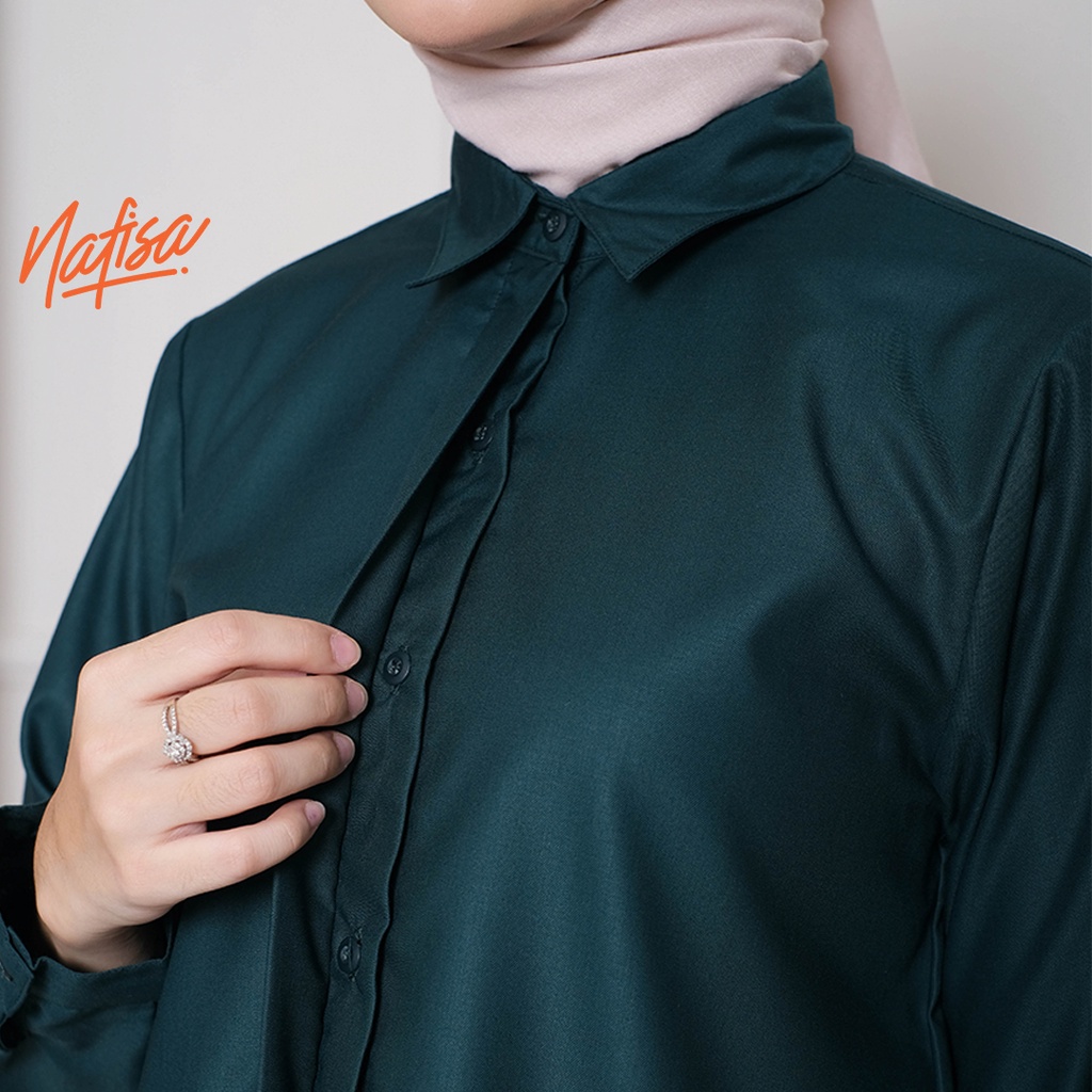 Nafisa Defect Sale - Tunik Fleksibel Day Kemeja Tunik Day to Day Toyobo Grade B