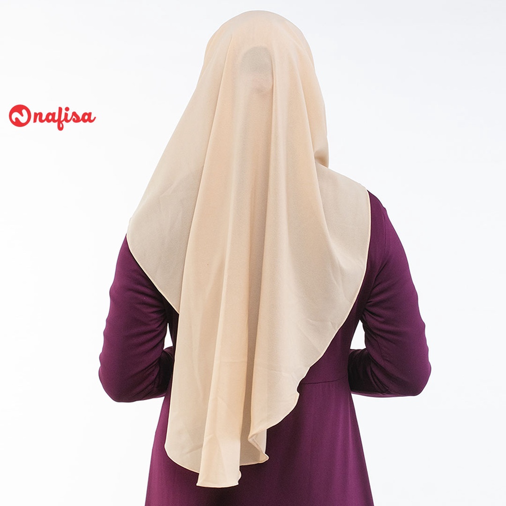 Nafisa Feyza Fukayna | Jilbab Instan Bergo Dewasa Bahan Diamond Crepe