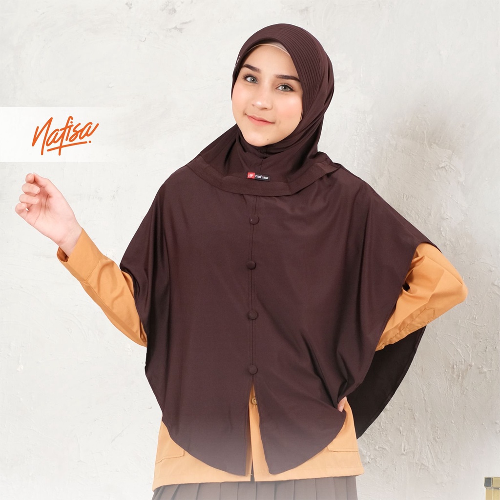 Nafisa Rafika Raniah - Jilbab Anak Sekolah Hijab Tali Ukuran Lengkap (SD-SMA)