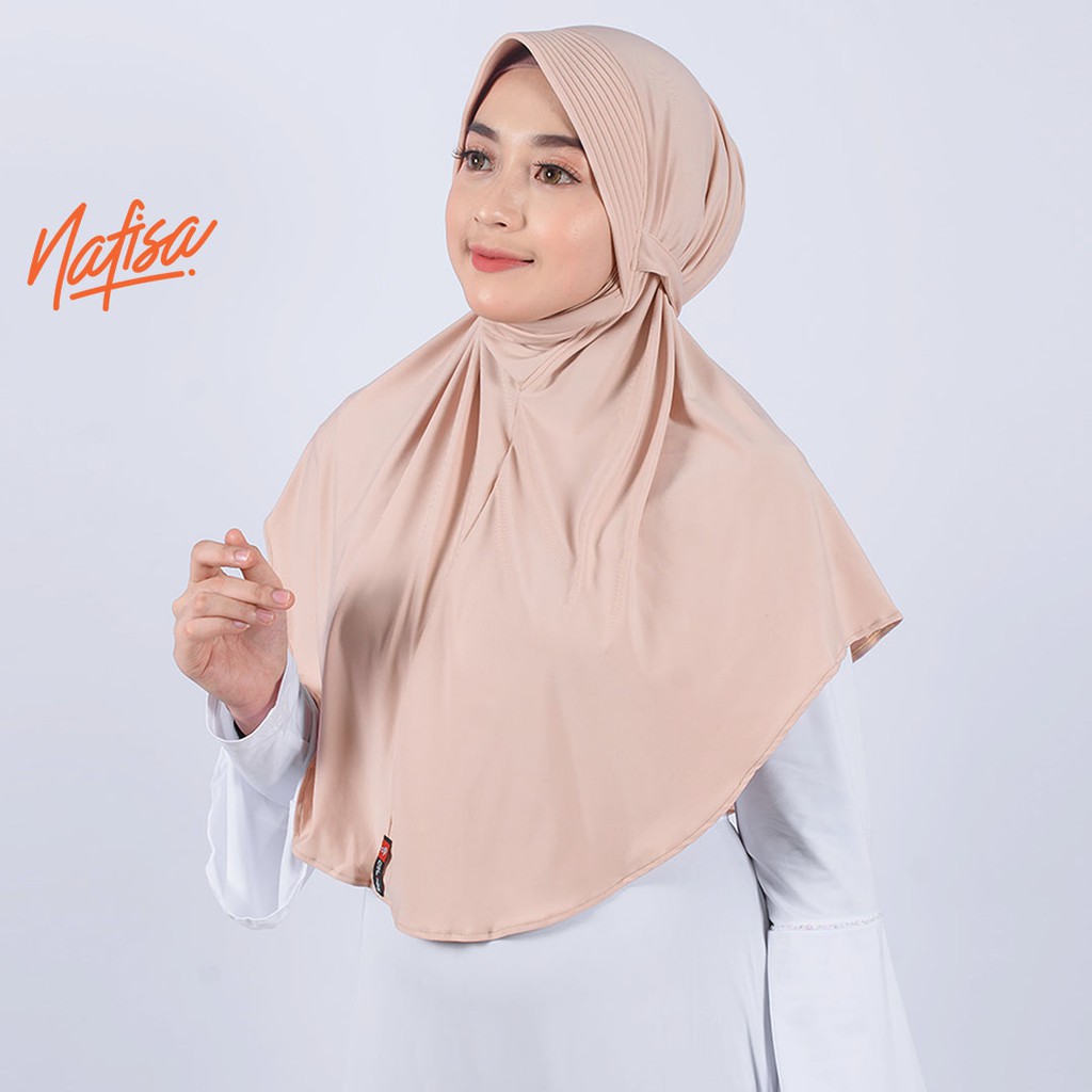 Nafisa Fritania | Hijab Masker Anti Debu | Jilbab Instan Kerudung Niqab Bergo