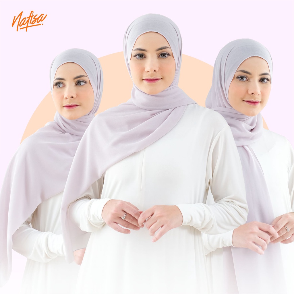 Nafisa Pashmina Inner Instan - Hijab Pasmina Ciput 2in1 Premium