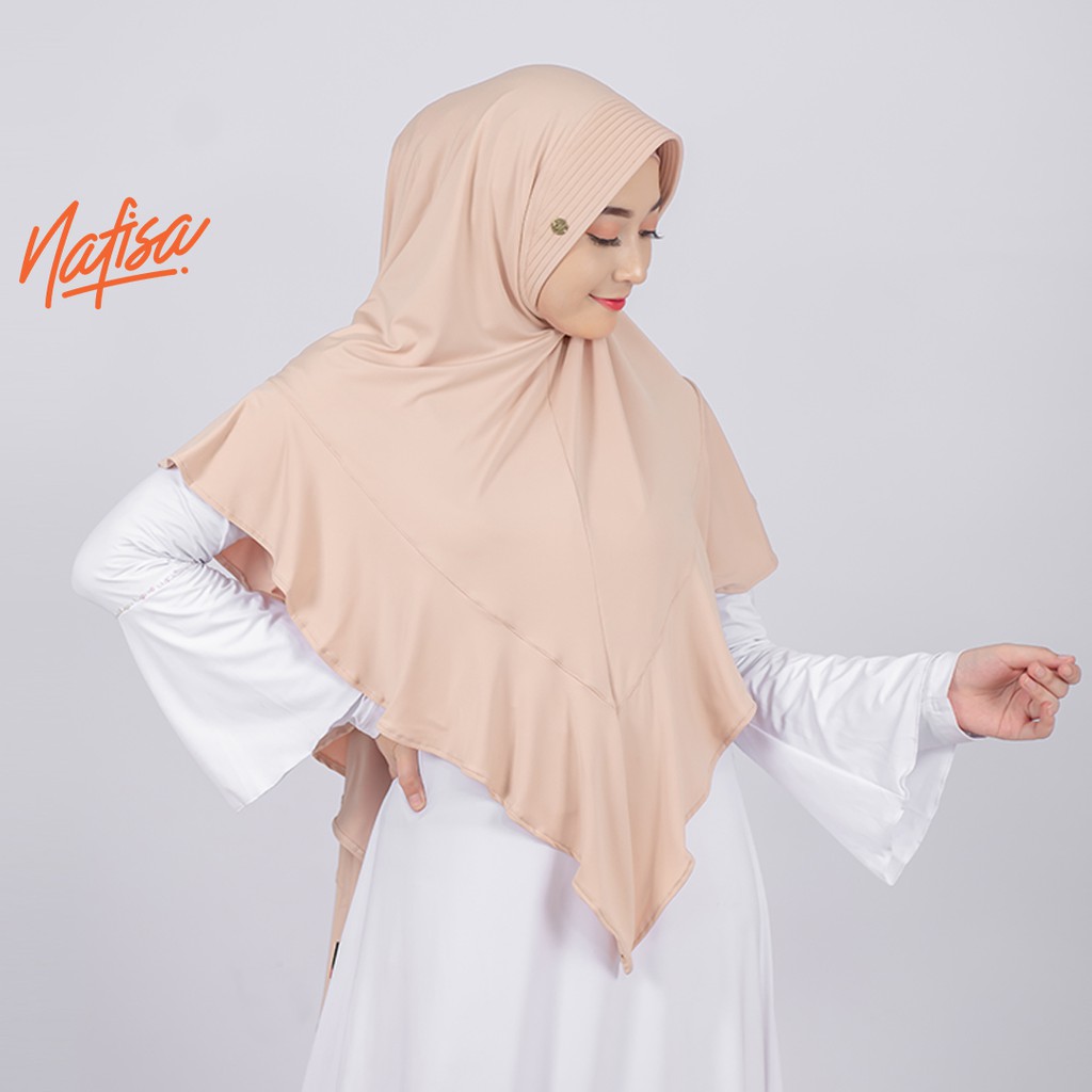 Nafisa Ruhaima | Jilbab Masker Bergo Premium | Hijab Instan Niqab