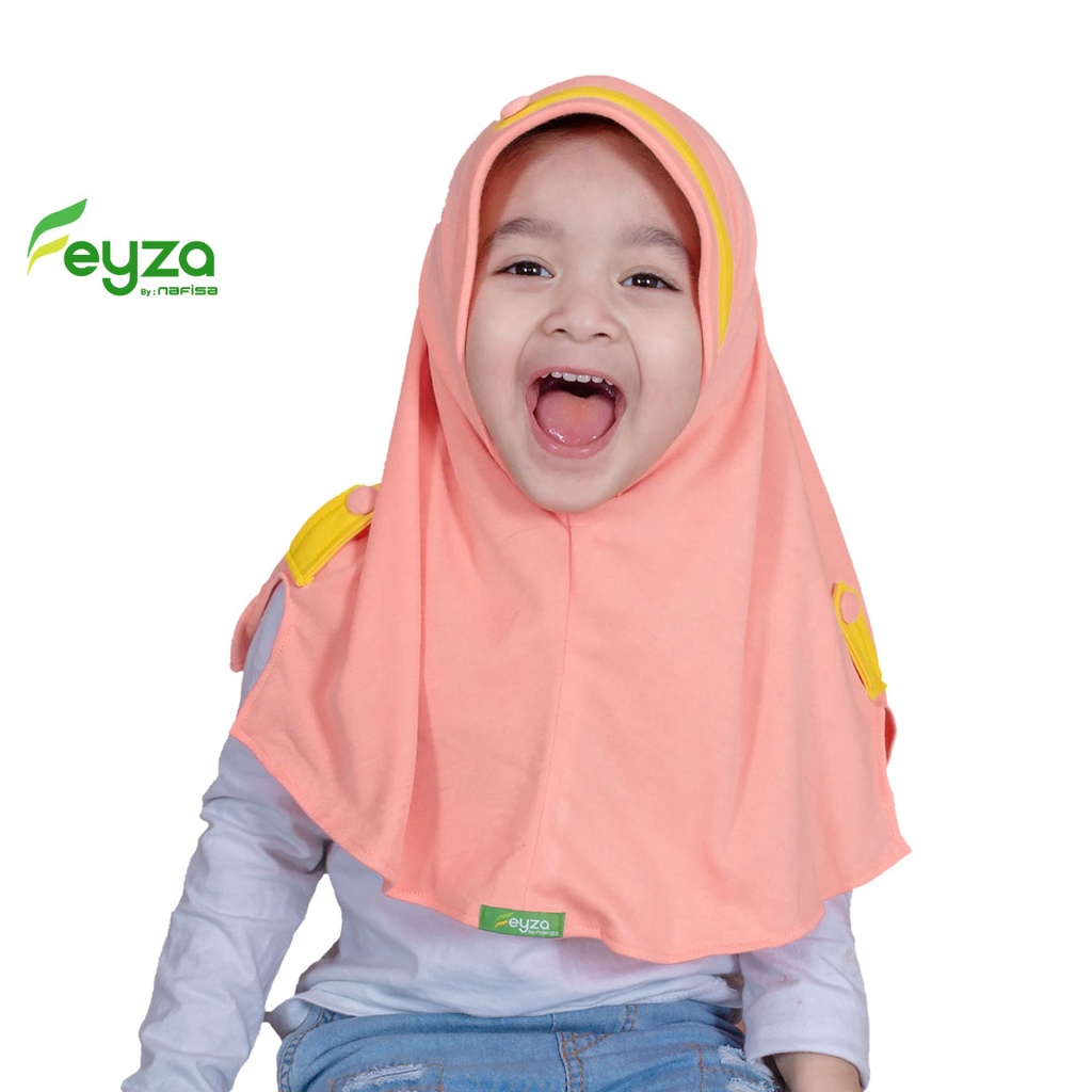 Nafisa Feyza Novia - Jilbab Instan Anak Bergo Usia 1-2 Tahun