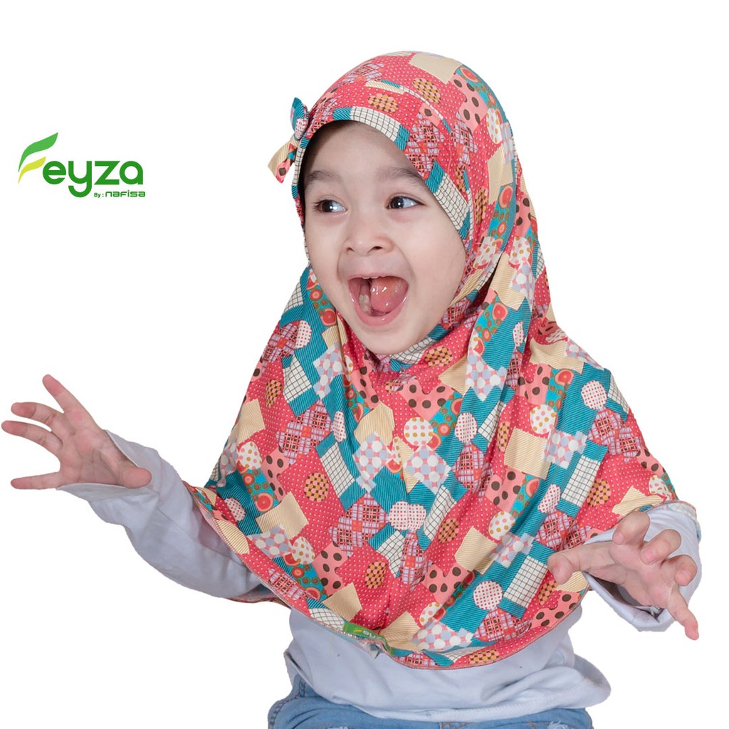 Nafisa Feyza Zalsa - Jilbab anak motif