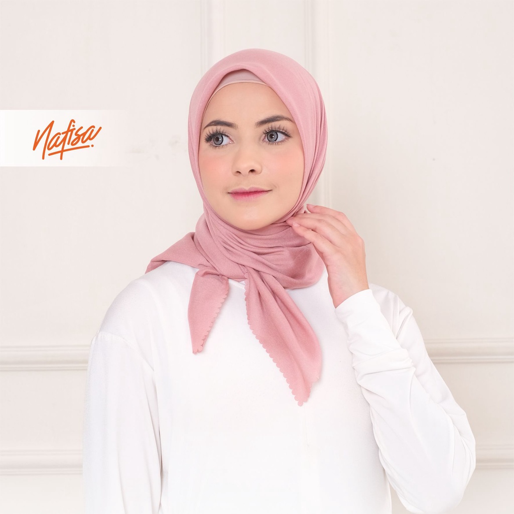 Nafisa Haraa Voal - Scarf Xraa Hijab Segiempat Lasercut