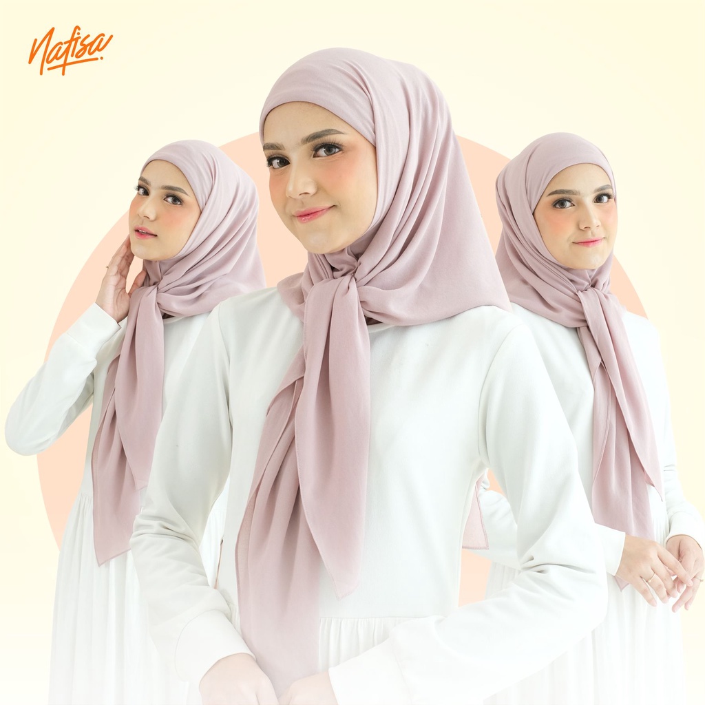 Nafisa Segiempat Inner - Hijab Segiempat Ciput Instan Premium