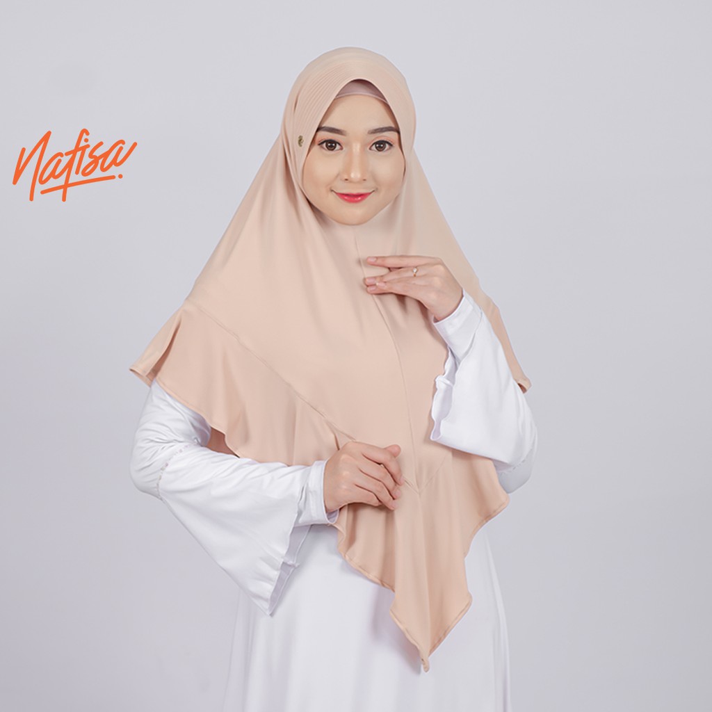 Nafisa Ruhaima | Jilbab Masker Bergo Premium | Hijab Instan Niqab