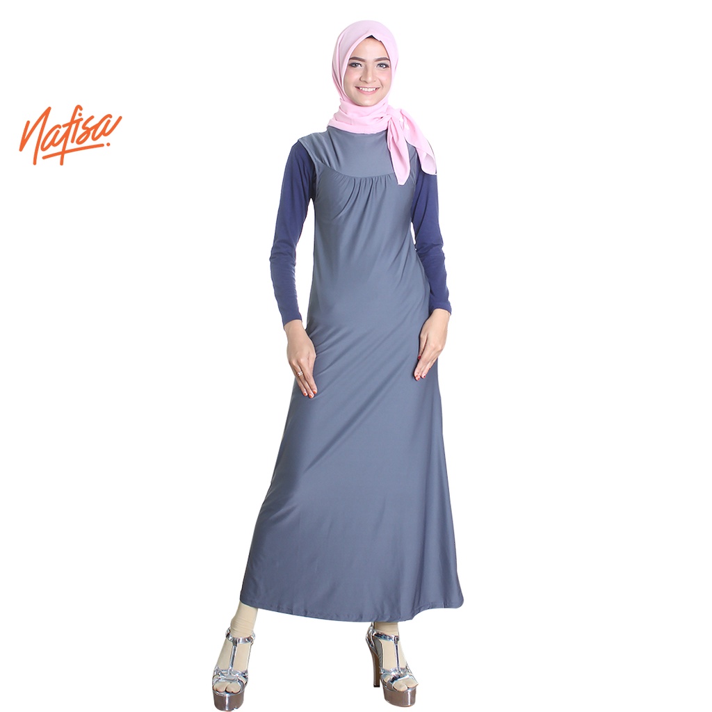 Nafisa Inner Basic Silvia - Inner Tanpa Lengan Baju Dalaman Basic