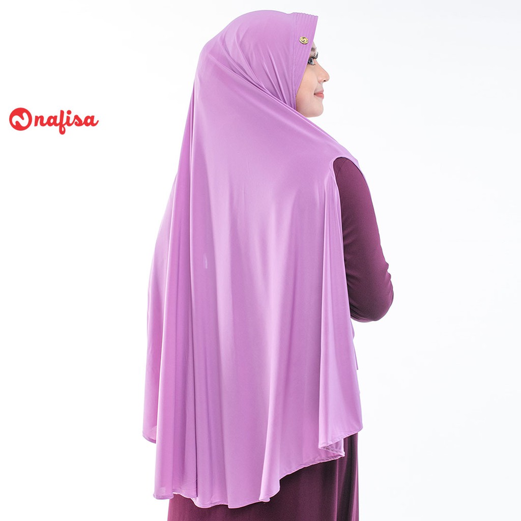 Nafisa Afreen Yess - Jilbab Bergo Syar'i - Hijab Instan Pet Premium