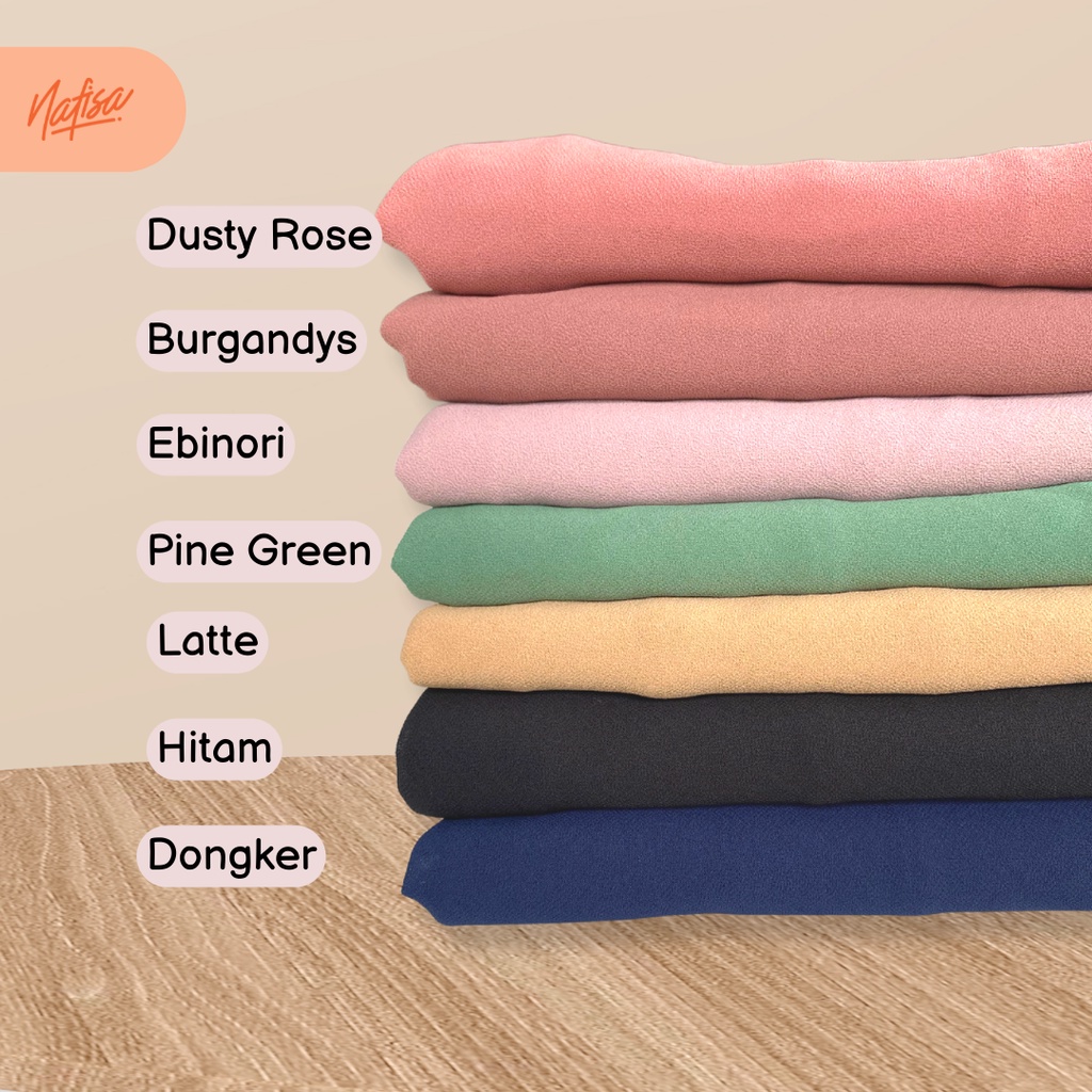 Nafisa Segiempat Inner - Hijab Segiempat Ciput Instan Premium