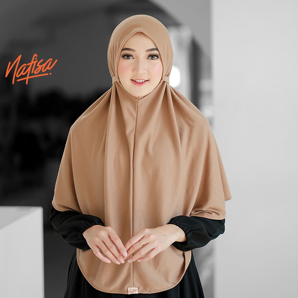 Nafisa Hijab At Home Premium - Kerudung Instan Kaos Tali Kekinian