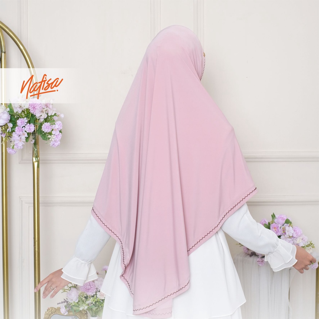 Nafisa Belvana - Jilbab Instan Jumbo Syar'i (Size L & XL)