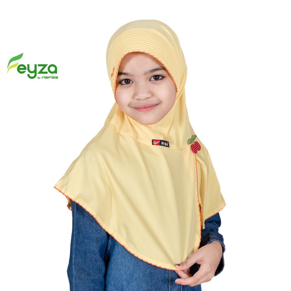 Nafisa Feyza Nuria - Jilbab Instan Bergo Anak Lucu Usia 3-4 tahun