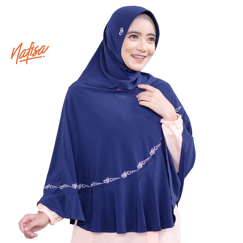 Nafisa Aqila - Jilbab Instan Bergo Syar'i Jumbo