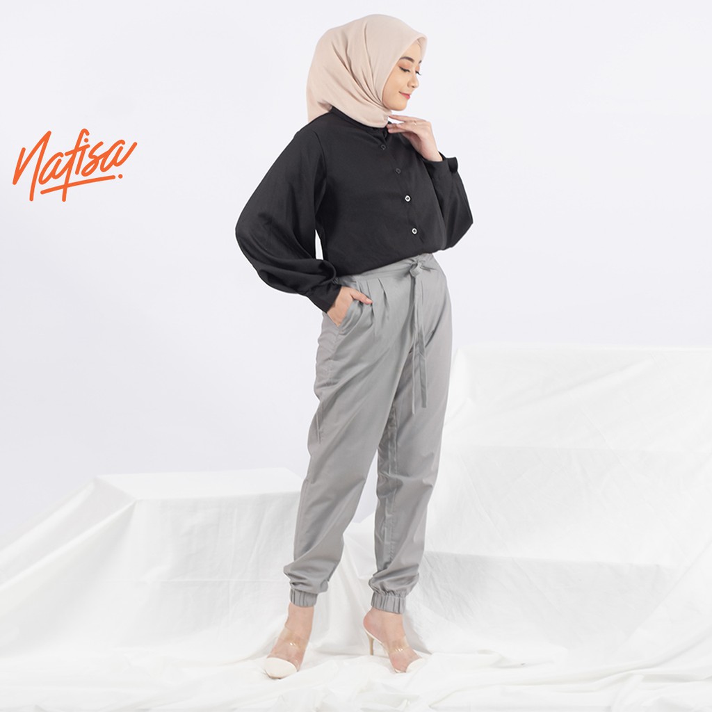 Nafisa PN 05 - Celana Panjang Wanita Straight Pants Casual