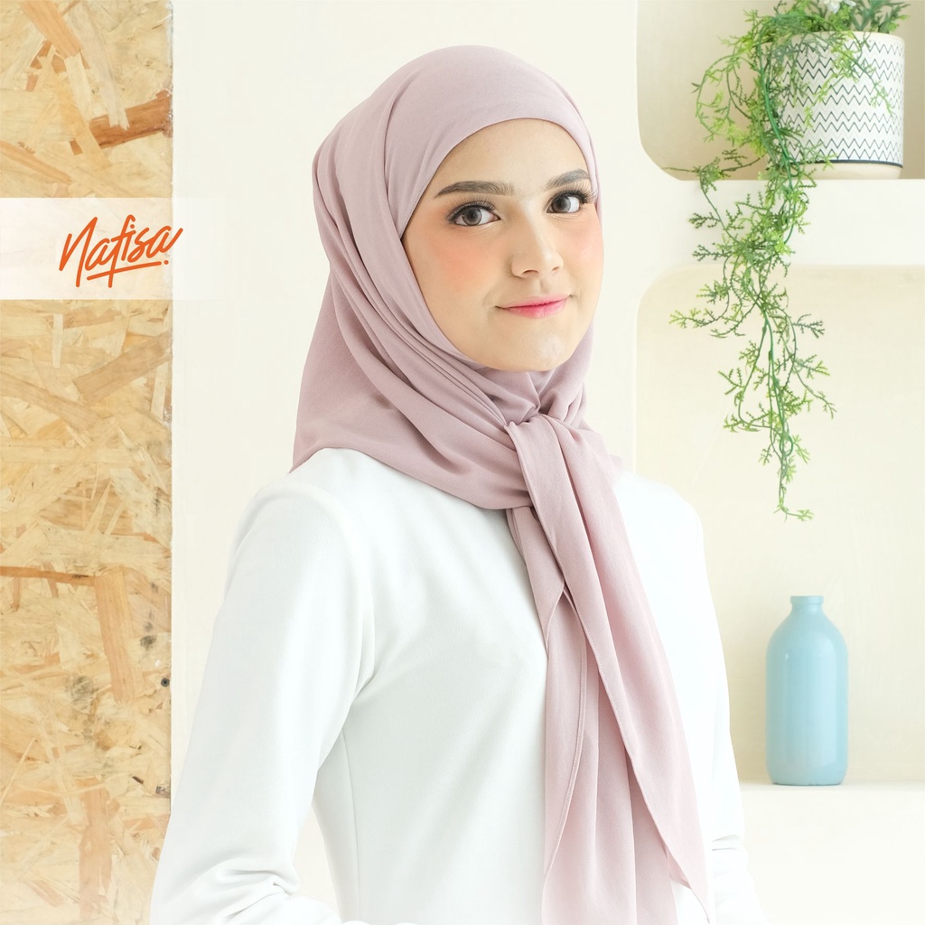 Nafisa Segiempat Inner - Hijab Segiempat Ciput Instan Premium
