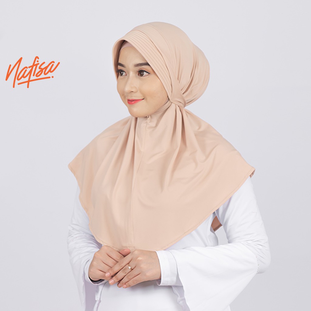 Nafisa Arisha - Kerudung Instan Bergo - Jilbab Instan Tali Premium