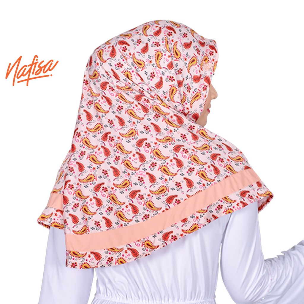 Nafisa Dorelia - Jilbab Instan Tanpa Bergo Motif