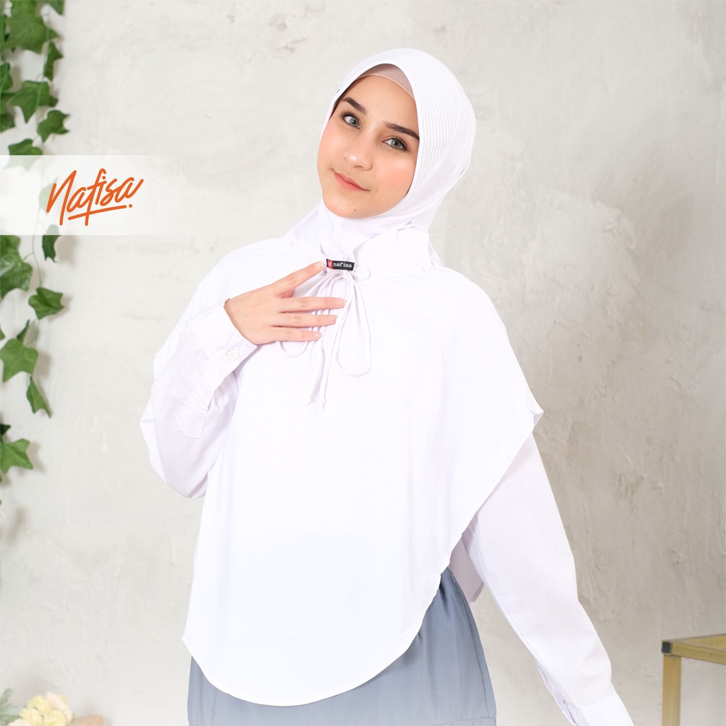 Nafisa Rafika Raniah - Jilbab Anak Sekolah Hijab Tali Ukuran Lengkap (SD-SMA)