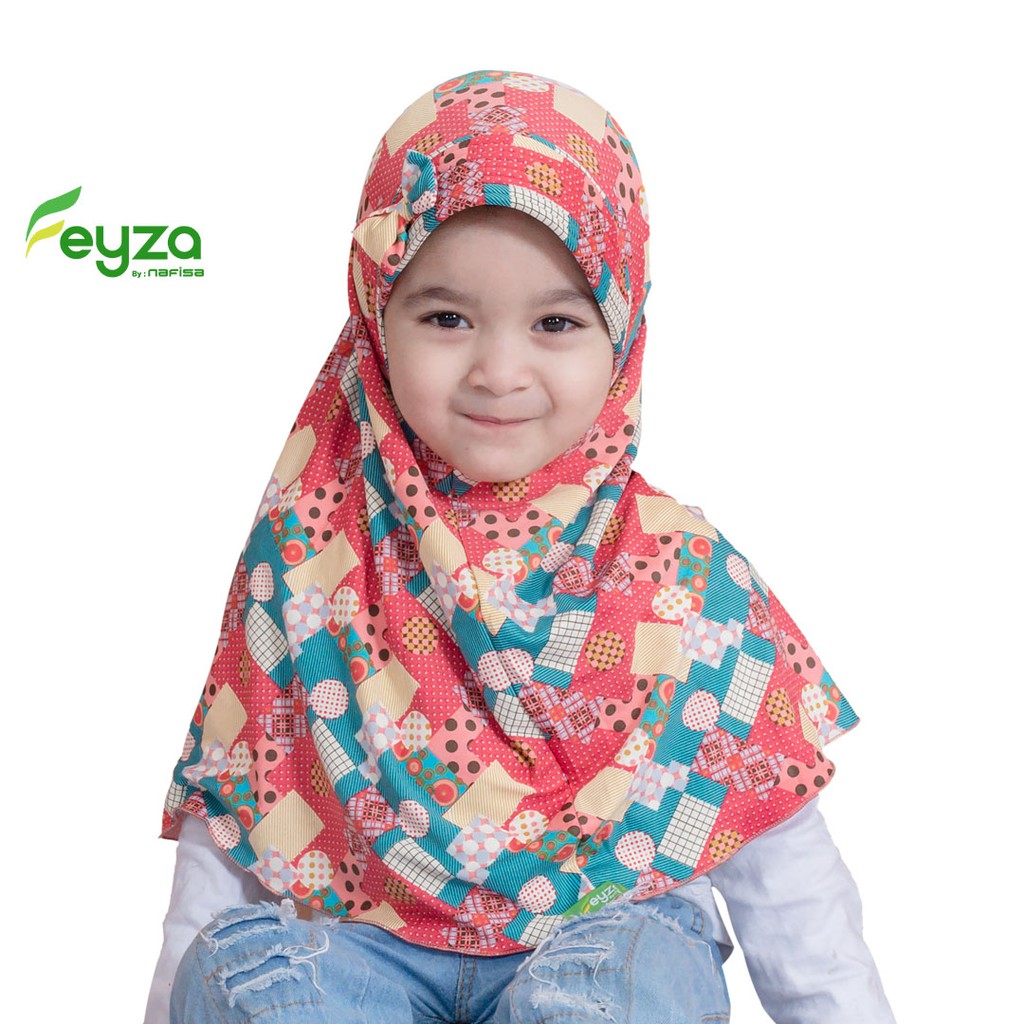 Nafisa Feyza Zalsa - Jilbab anak motif