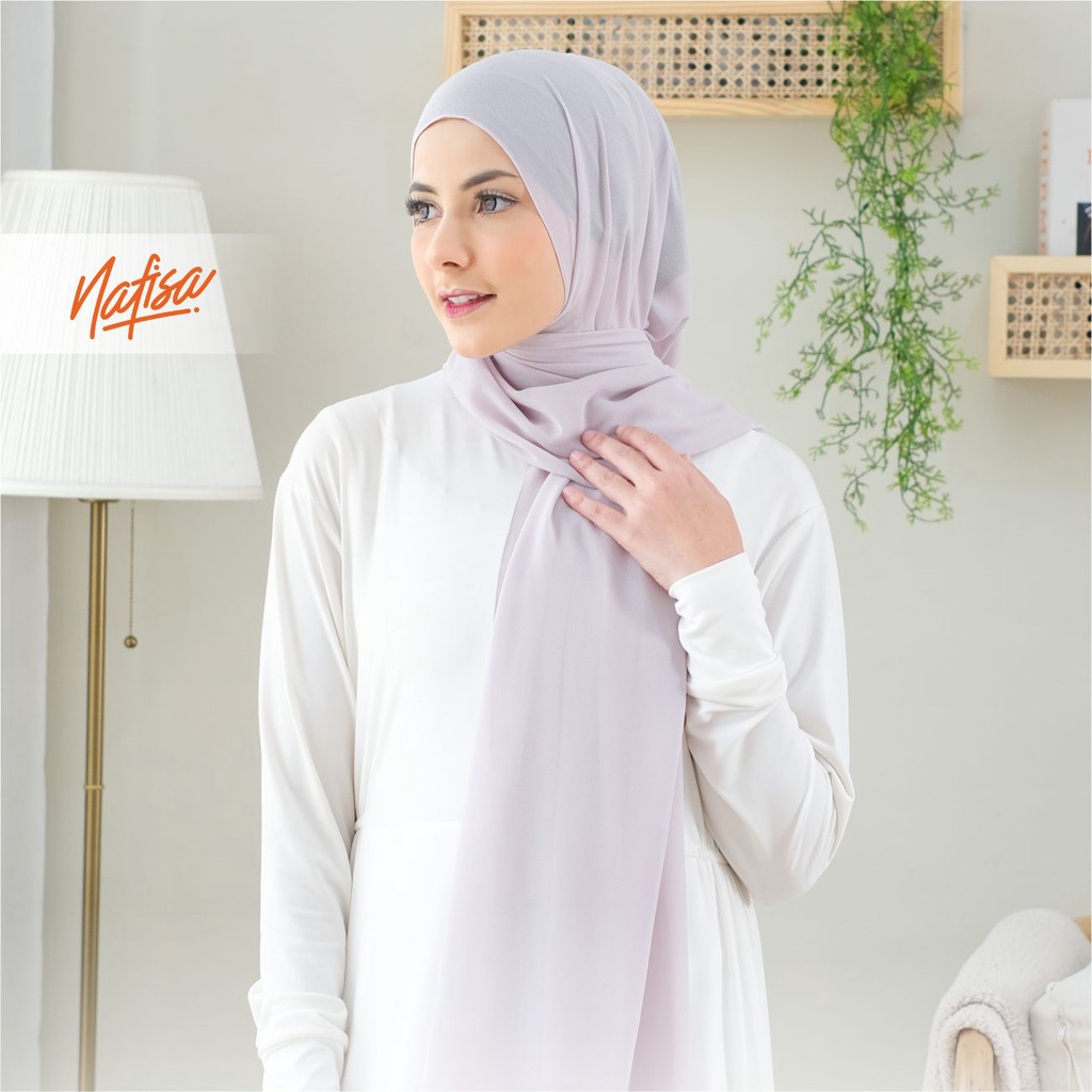 Nafisa Pashmina Inner Instan - Hijab Pasmina Ciput 2in1 Premium