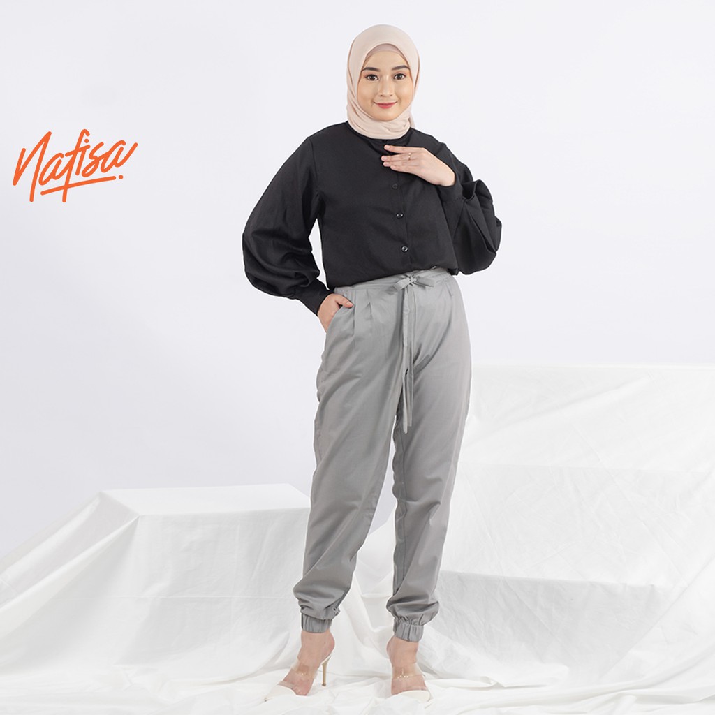 Nafisa PN 05 - Celana Panjang Wanita Straight Pants Casual