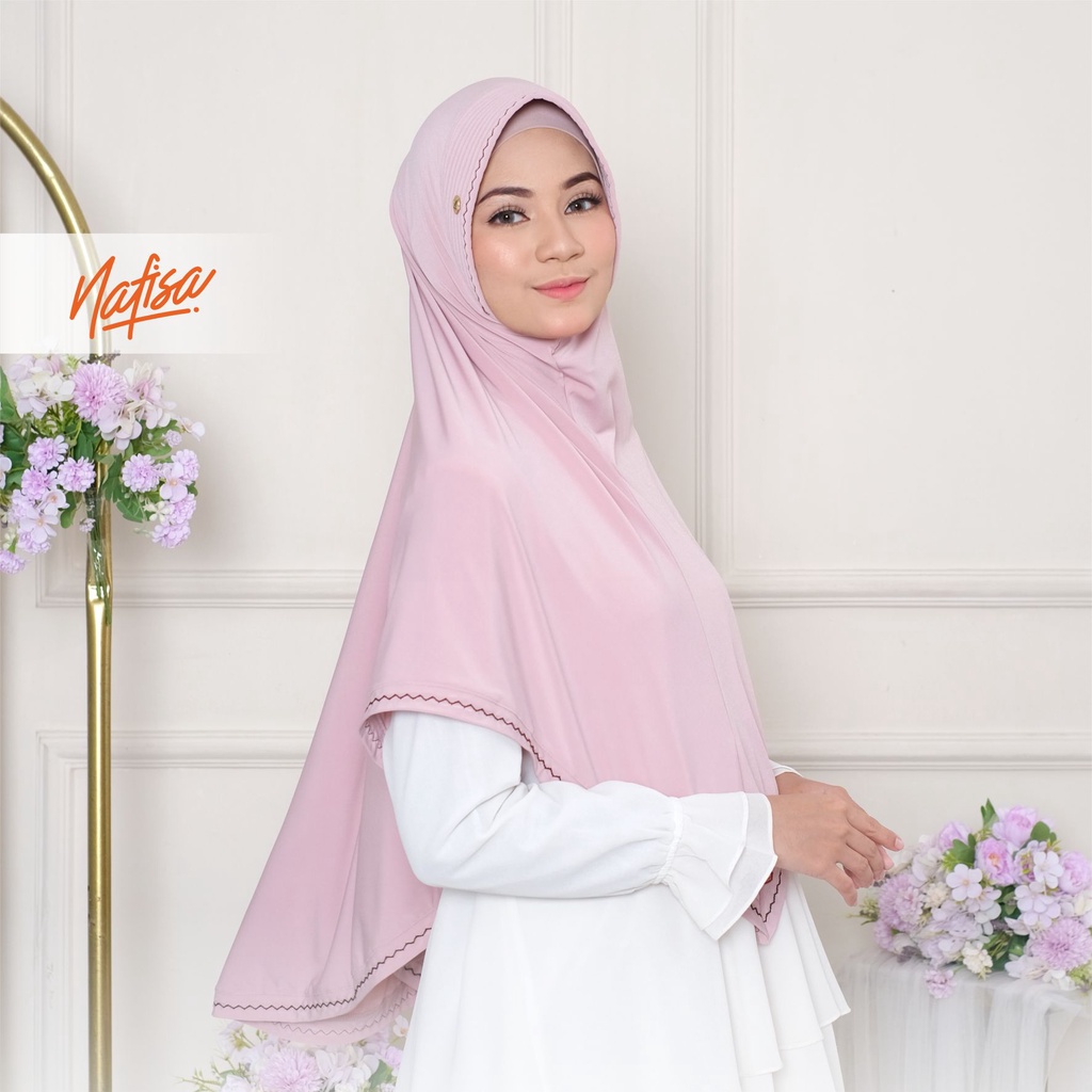 Nafisa Belvana - Jilbab Instan Jumbo Syar'i (Size L & XL)