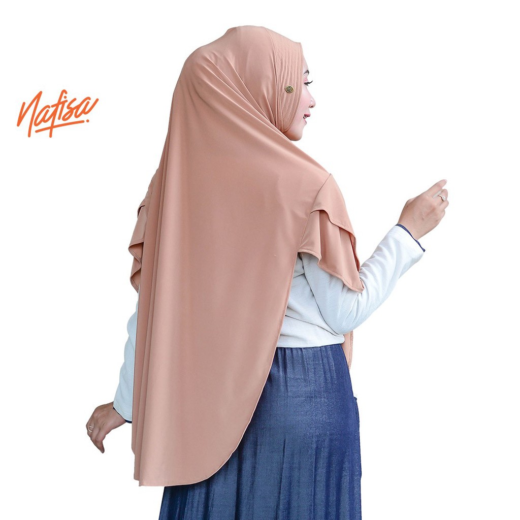 Nafisa Abella Yess - Hijab Instan Pet Antem - Jilbab Bergo Simple Premium