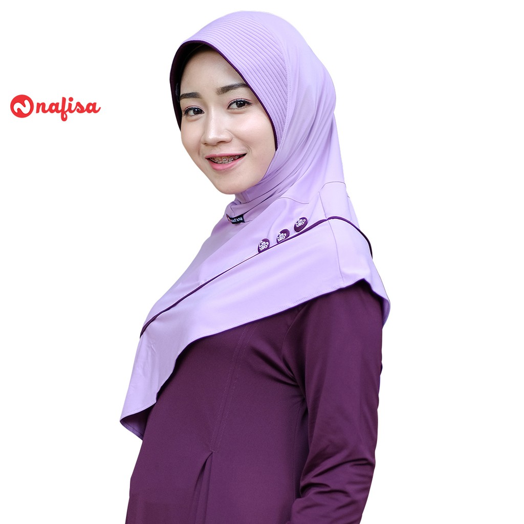 Nafisa Adelia - kerudung Instan Bergo - Hijab Instan Pet Stella