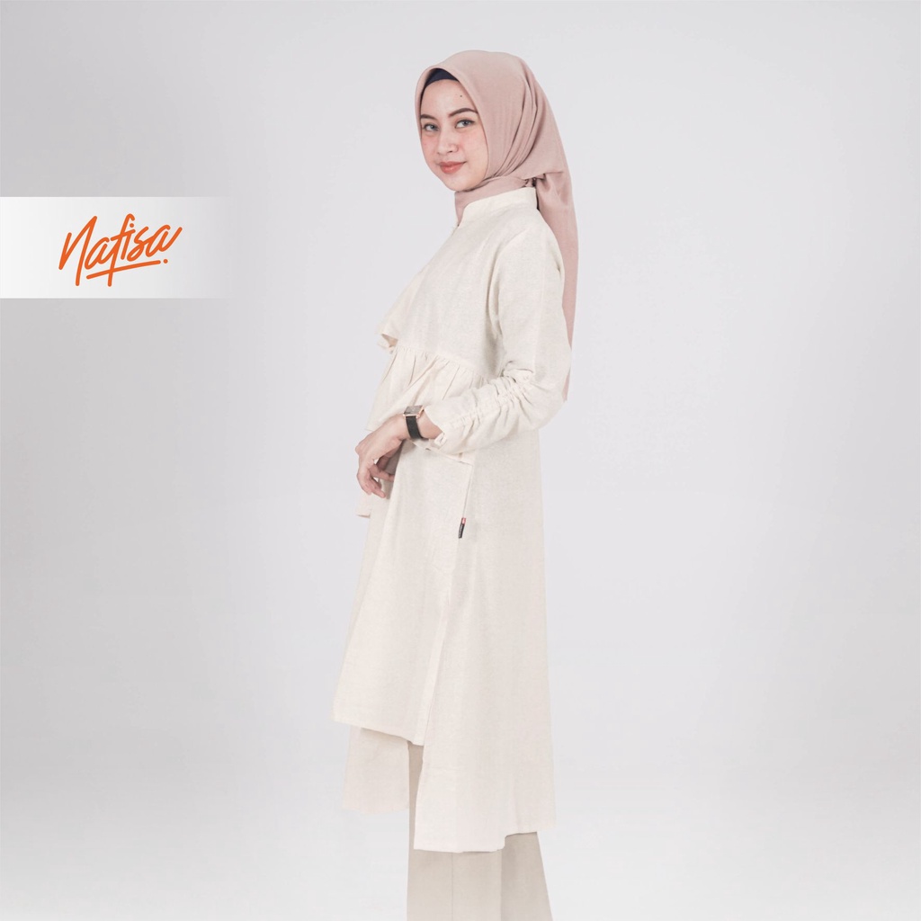 Nafisa Tunik Arasely 03 -  Atasan Wanita Lengan Panjang Kekinian