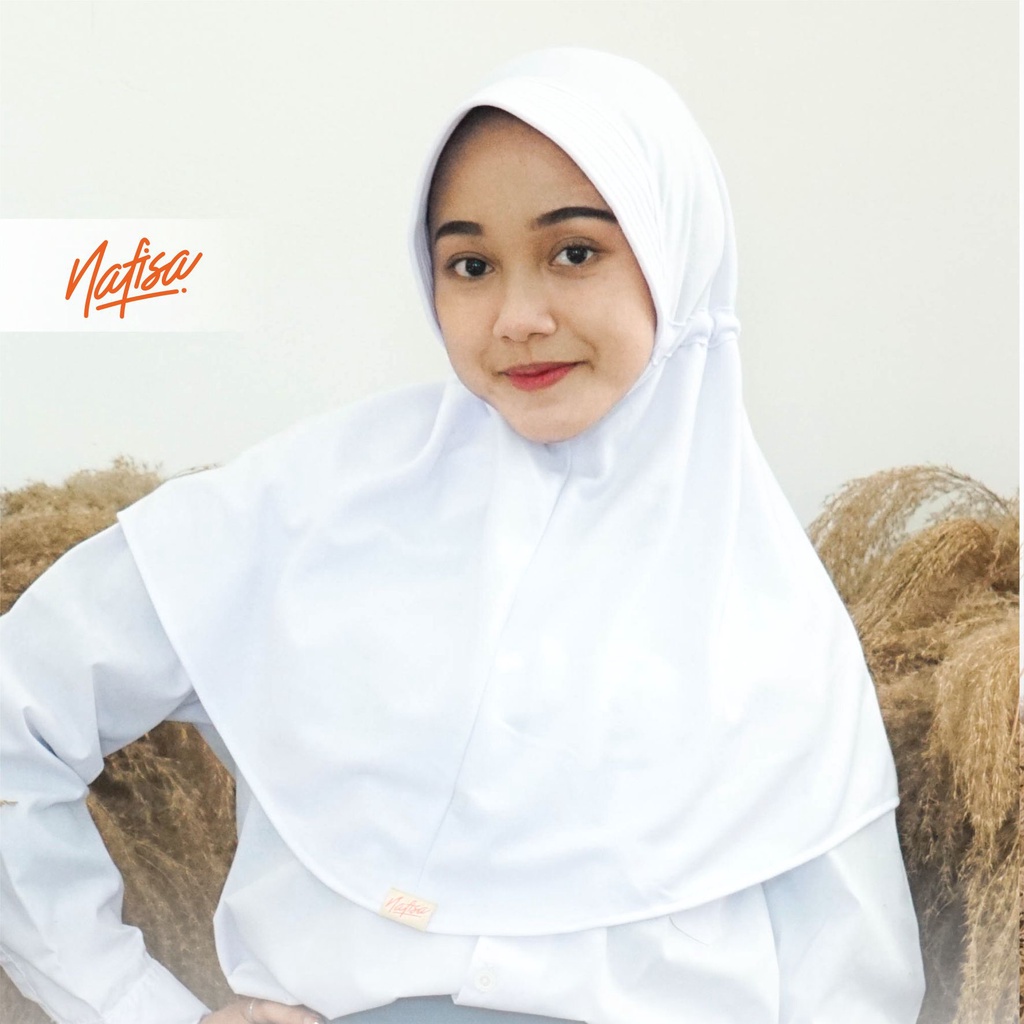 Nafisa Hijab School Ventura - Jilbab Anak Sekolah Hijab Sekolah Kaos Size Lengkap SD-SMA