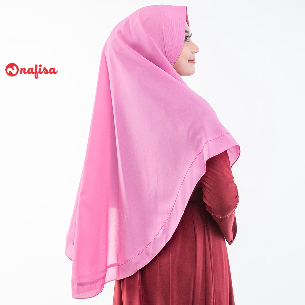 Nafisa Feyza Alsava | Jilbab Bergo Dewasa Bahan Woven