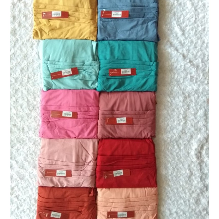 Nafisa Miranda - Kerudung Instan Tanpa Bergo - Hijab Kombinasi Motif Premium