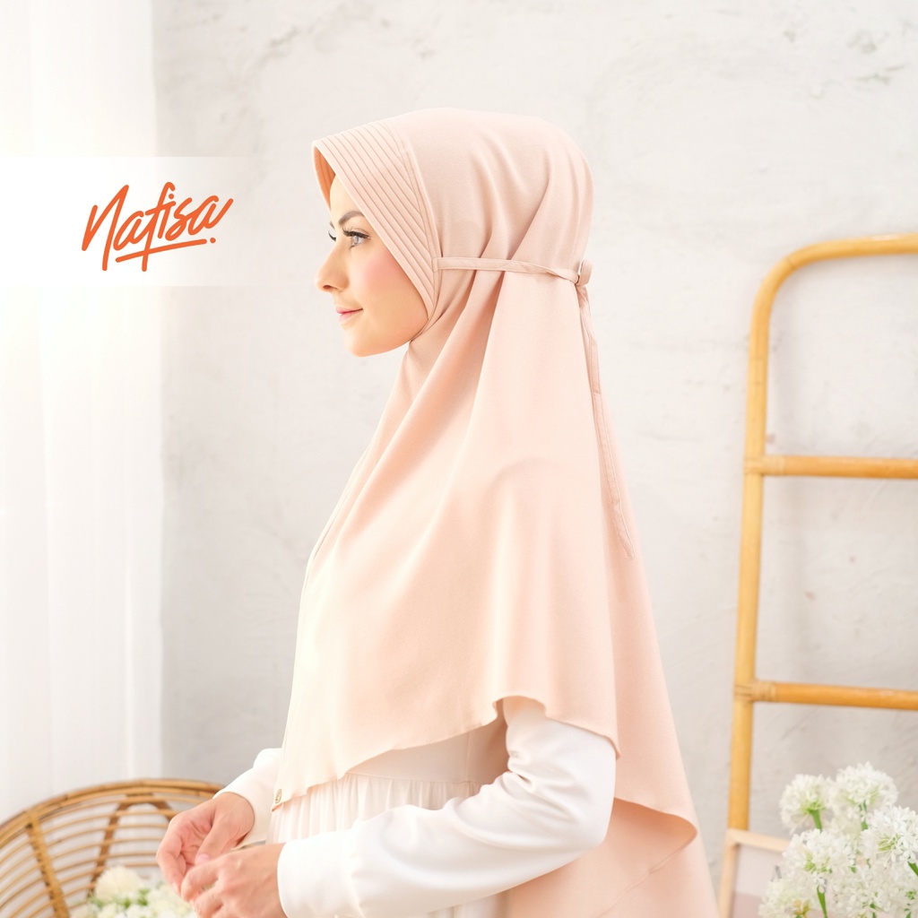 Nafisa Instan Zara - Hijab Instan Bergo Tali Premium