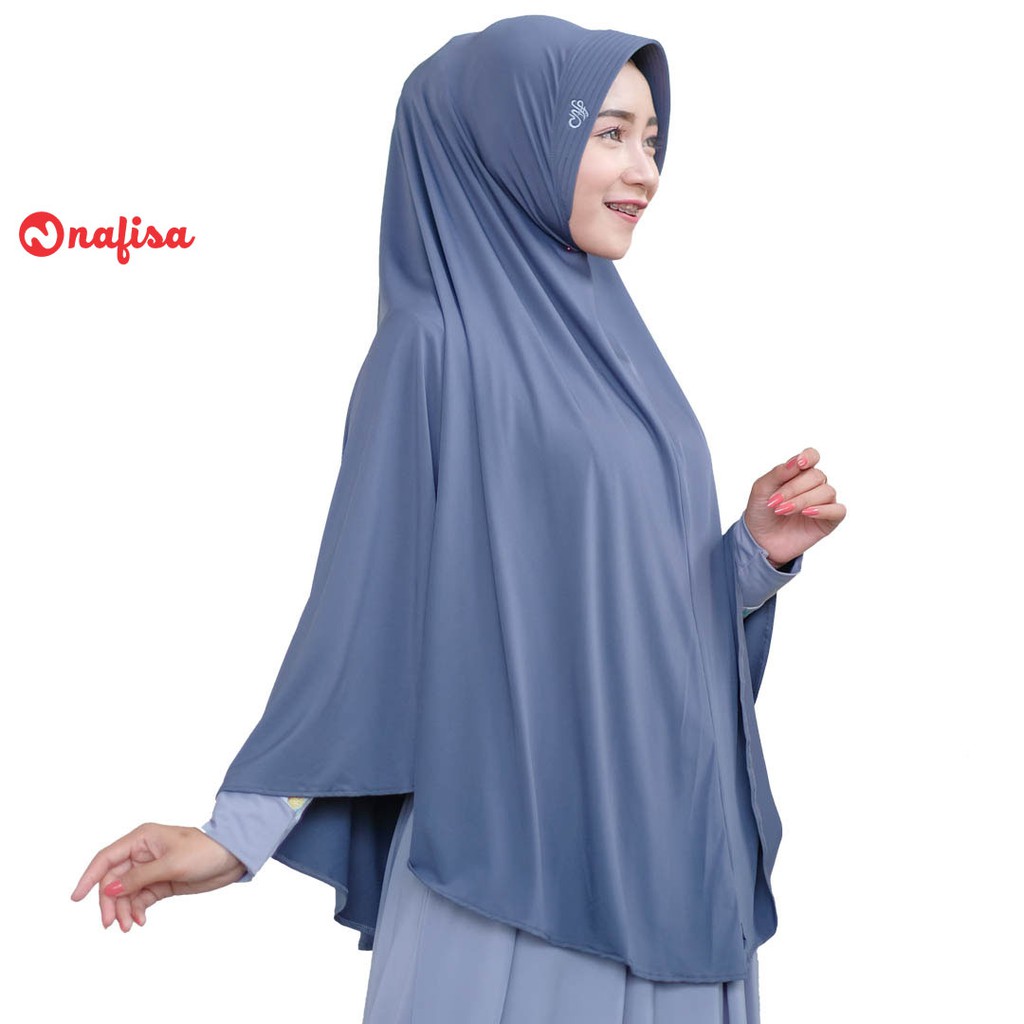 Nafisa Fariha - Hijab Instan Syar'i Jumbo Jilbab Bergo Premium