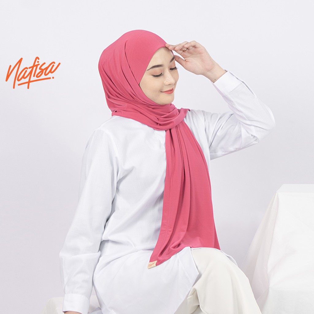 Nafisa Dieva Instan Pashmina | Hijab Pashmina Jilbab Segipanjang Instan Tali