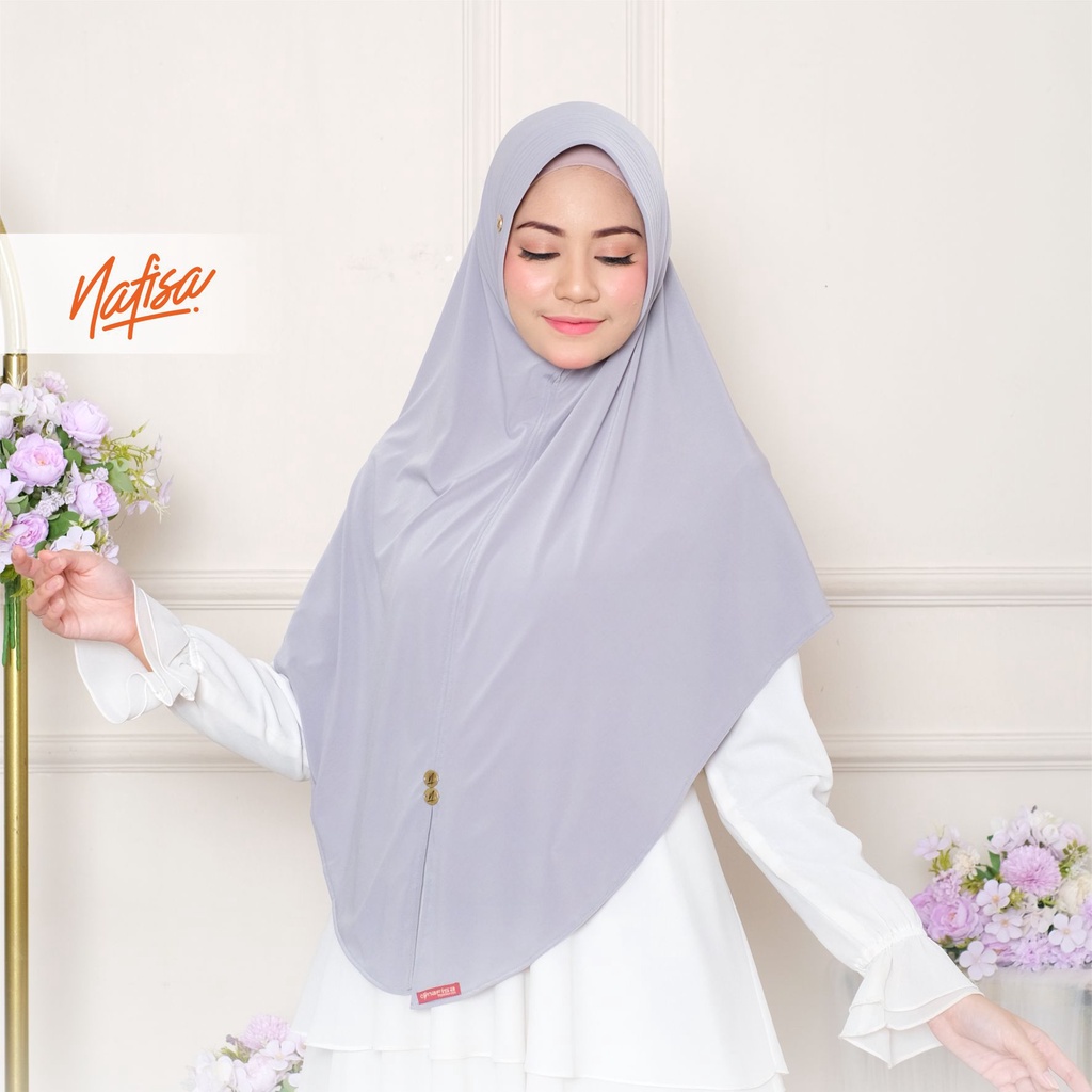 Nafisa Retania Yess | Kerudung Instan Bergo | Jilbab Instan Pet Syar'i Premium