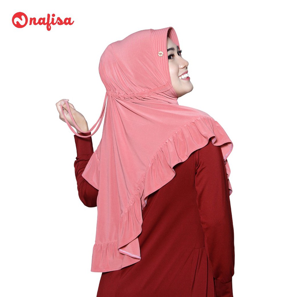 Nafisa Mufida - Jilbab Instan Bergo Serut